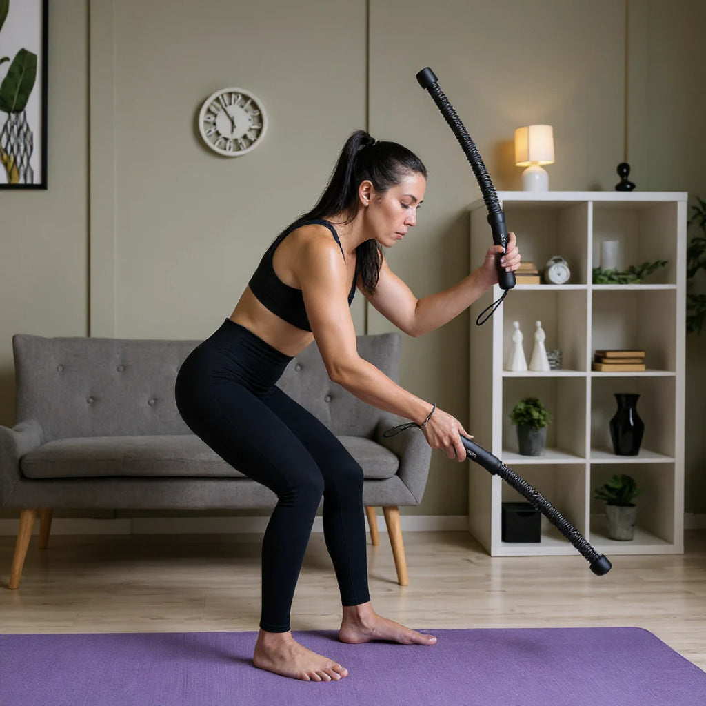 XENERFITNESS™ Cordless Battle Ropes